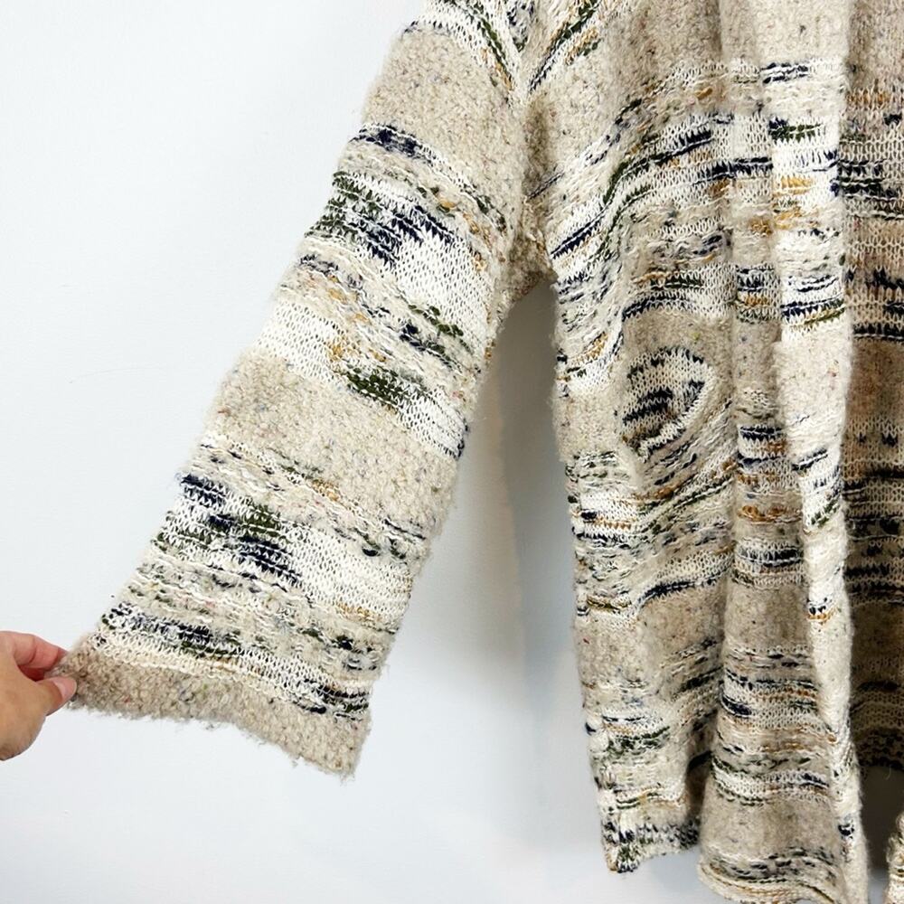 Moth Oversized Multicolored Cardigan Sweater Size… - image 2